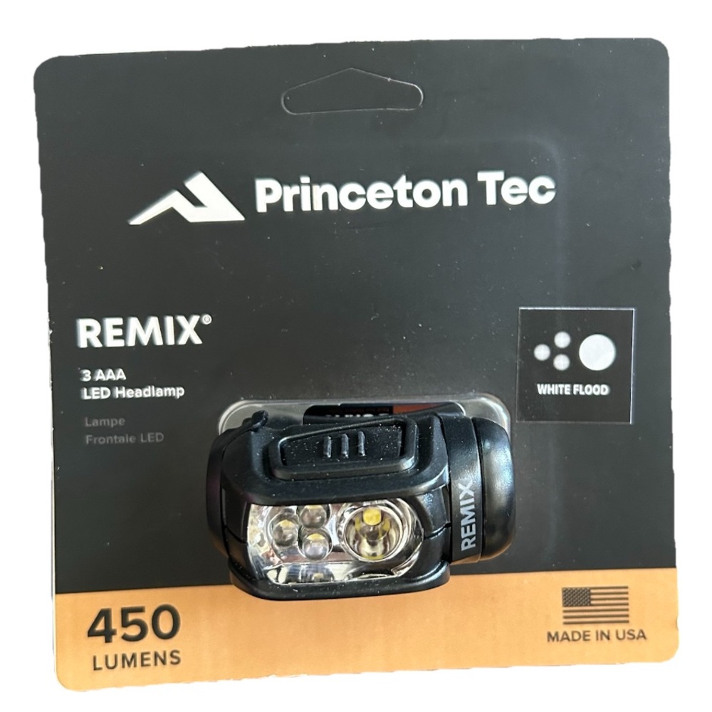 Princeton Tec REMIX 450 Lumens LED
Headlamp BATTERIES INCLUDED (BRAND NEW)
